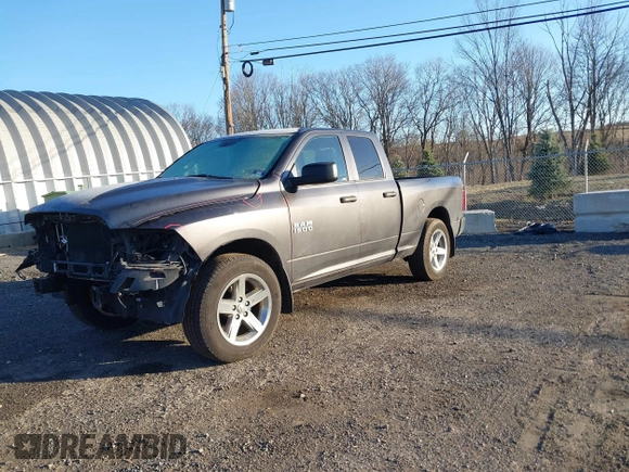 2018 Ram 1500 Express with VIN 1C6RR7FG3JS129258, listed as a IAAI auction lot 41785815 with 69,455 mi miles. Bid and sale history available at carsss.com. Image 2.