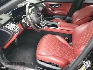 2022 Mercedes-Benz S 580 z VIN W1K6G7GB7NA098554, wystawiony jako Copart lot #53530745 z przebiegiem 41 316 mil mil oraz Szkoda całkowita • Salvage title. Historia ofert i sprzedaży dostępna na DreamBid. Obrazek 7.