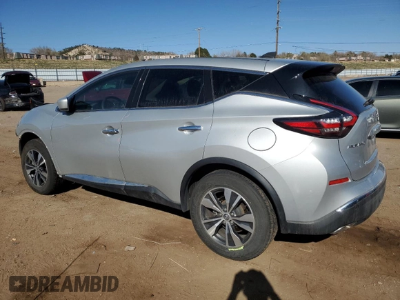 2023 Nissan Murano S with VIN 5N1AZ2AS8PC113446, listed as a Copart auction lot 52422565 with 44,866 mi miles and Salvage title. Bid and sale history available at DreamBid. Image 2.