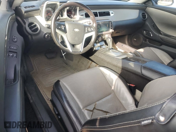 2013 Chevrolet Camaro LT with VIN 2G1FC1E30D9166128, listed as a Copart auction lot 60936725 with 168,914 mi miles and Salvage title. Bid and sale history available at DreamBid. Image 8.