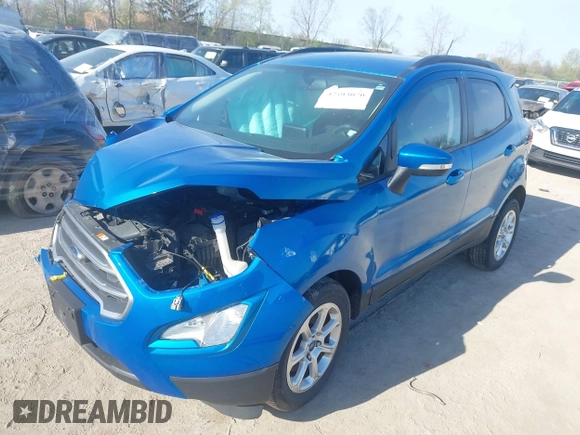 2019 Ford EcoSport SE with VIN MAJ3S2GE9KC280576, listed as a IAAI auction lot 42103070 with 50,018 mi miles and . Bid and sale history available at DreamBid. Image 2.