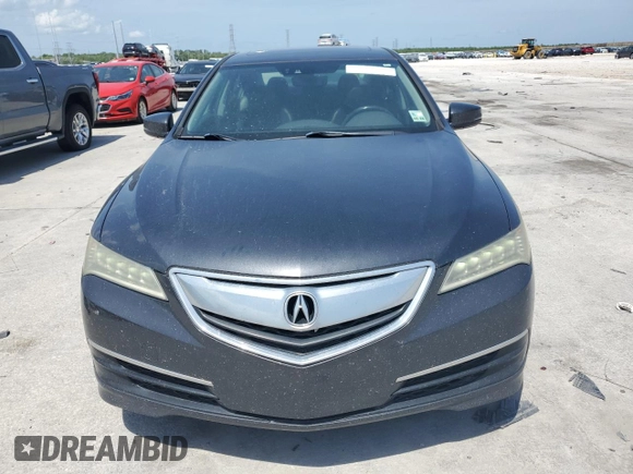 2016 Acura TLX Technology with VIN 19UUB2F58GA003079, listed as a Copart auction lot 55555105 with 148,295 mi miles and Salvage title. Bid and sale history available at DreamBid. Image 5.
