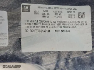 2012 Chevrolet Camaro 2LT with VIN 2G1FC1E3XC9132101, listed as a Copart auction lot 46923515 with 96,717 mi miles and Salvage Title. Bid and sale history available at carsss.com. Image 12.