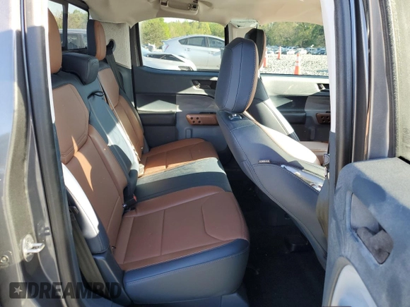 2022 Ford Maverick XL with VIN 3FTTW8E32NRA72905, listed as a Copart auction lot 53434865 with 43,702 mi miles and Salvage Title. Bid and sale history available at DreamBid. Image 10.