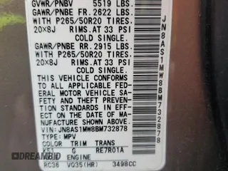 2011 Infiniti FX35 with VIN JN8AS1MW8BM732878, listed as a Copart auction lot 50667565 with 166,993 mi miles and Clean Title. Bid and sale history available at carsss.com. Image 13.