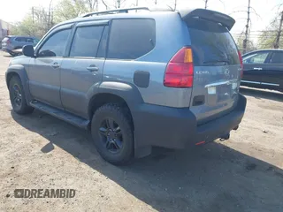 2004 Lexus GX 470 with VIN JTJBT20X840058143, listed as a IAAI auction lot 42098205 with 257,164 mi miles and . Bid and sale history available at DreamBid. Image 3.
