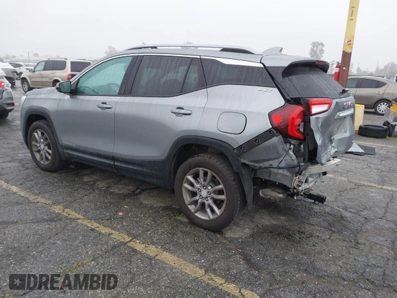 2023 GMC Terrain SLT with VIN 3GKALVEG4PL272230, listed as a IAAI auction lot 41896578 with 21,009 mi miles and . Bid and sale history available at carsss.com. Image 3.
