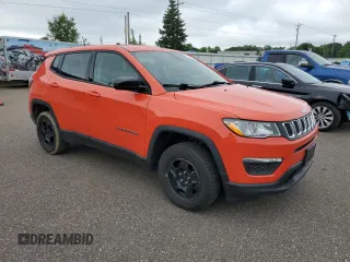 2018 Jeep Compass Sport с VIN 3C4NJDAB2JT356335, выставлен на аукционе Copart как лот 61279735 с пробегом 88 731 миль миль и Списание • Salvage title. История ставок и продаж доступна на DreamBid. Изображение 4.