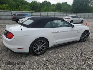 2016 Ford Mustang GT Premium z VIN 1FATP8FF0G5209048, wystawiony jako Copart lot #55021455 z przebiegiem 61 503 mil mil oraz Szkoda całkowita • Salvage title. Historia ofert i sprzedaży dostępna na DreamBid. Obrazek 3.