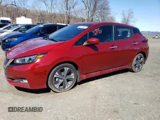 2021 Nissan LEAF SV with VIN 1N4AZ1CV6MC556928, listed as a Copart auction lot 50167985 with 39,076 mi miles and Salvage Title. Bid and sale history available at DreamBid. Image 1.