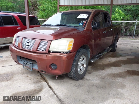 2004 Nissan Titan LE with VIN 1N6AA07A14N502098, listed as a IAAI auction lot 42130328 with 237,815 mi miles and . Bid and sale history available at DreamBid. Image 2.