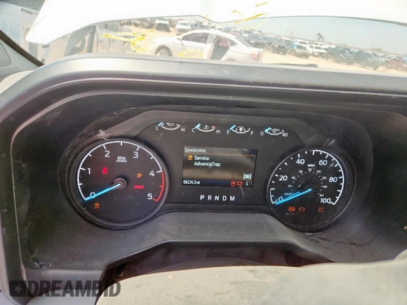 2024 Ford F-250 XL with VIN 1FT7W2BT4REC14330, listed as a Copart auction lot 50552065 with 66,234 mi miles and Salvage title. Bid and sale history available at DreamBid. Image 9.