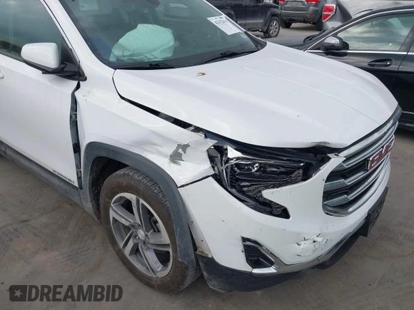 2020 GMC Terrain SLT with VIN 3GKALPEV1LL312607, listed as a IAAI auction lot 42152416 with 87,611 mi miles and . Bid and sale history available at DreamBid. Image 6.