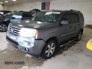 2013 Honda Pilot Touring with VIN 5FNYF3H93DB019252, listed as a Copart auction lot 64631715 with 134,343 mi miles and Salvage title. Bid and sale history available at DreamBid. Image 1.
