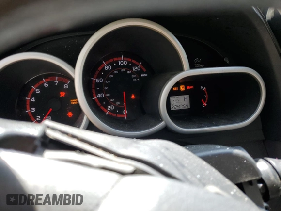 2010 Toyota Matrix with VIN 2T1KU4EE5AC264377, listed as a Copart auction lot 51776775 with 224,754 mi miles and Salvage Title. Bid and sale history available at carsss.com. Image 9.