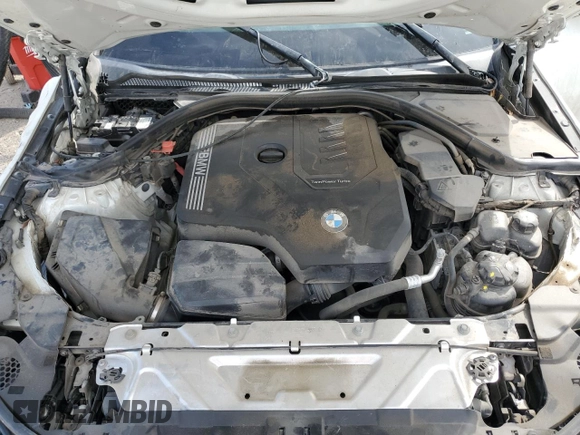 2019 BMW 3 Series 330i with VIN WBA5R1C57KAK09187, listed as a Copart auction lot 45050205 with 0 mi miles and Salvage Title. Bid and sale history available at carsss.com. Image 11.