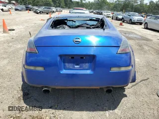 2005 Nissan 350Z Touring with VIN JN1AZ34E45M651037, listed as a Copart auction lot 60239124 with Not Provided miles and Salvage Title. Bid and sale history available at carsss.com. Image 6.