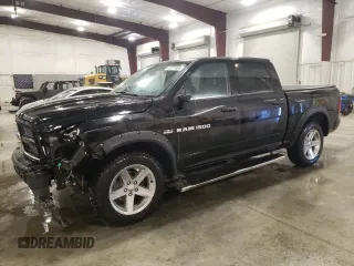 2012 Ram 1500 Sport with VIN 1C6RD7MT8CS197699, listed as a Copart auction lot 45201865 with 130,495 mi miles and Salvage title. Bid and sale history available at DreamBid. Image 1.