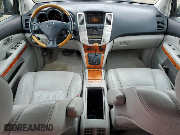 2007 Lexus RX 350 with VIN 2T2HK31U87C003739, listed as a Copart auction lot 52976005 with 121,090 mi miles and Salvage Title. Bid and sale history available at DreamBid. Image 8.