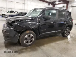 2017 Jeep Renegade Sport с VIN ZACCJBAB2HPF11236, выставлен на аукционе Copart как лот 60853545 с пробегом 142 201 миль миль и Списание • Salvage title. История ставок и продаж доступна на DreamBid. Изображение 1.