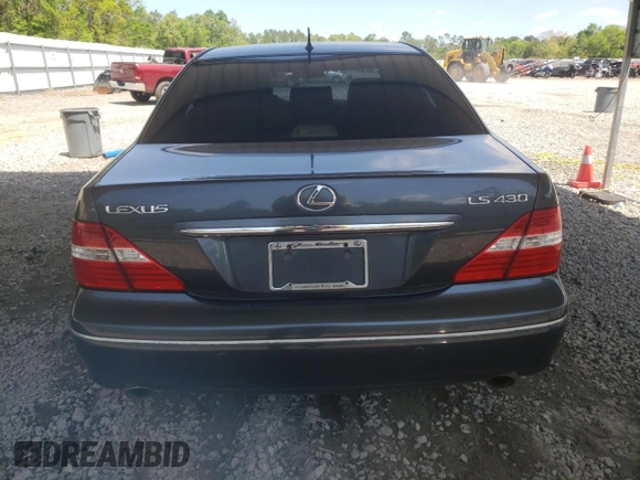2004 Lexus LS 430 with VIN JTHBN36F340161034, listed as a Copart auction lot 51734645 with 238,695 mi miles and Salvage Title. Bid and sale history available at DreamBid. Image 6.