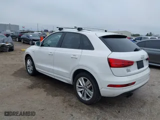 2018 Audi Q3 Premium with VIN WA1BCCFS1JR010439, listed as a IAAI auction lot 41641231 with 108,605 mi miles. Bid and sale history available at carsss.com. Image 3.