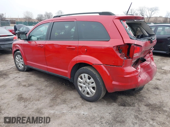 2019 Dodge Journey SE Value with VIN 3C4PDCAB7KT864585, listed as a IAAI auction lot 41546267 with 115,922 mi miles and . Bid and sale history available at DreamBid. Image 3.