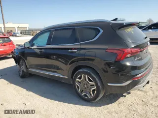 2022 Hyundai Santa Fe Hybrid SEL Premium with VIN KM8S3DA17NU030302, listed as a Copart auction lot 44356684 with 28,487 mi miles. Bid and sale history available at carsss.com. Image 2.