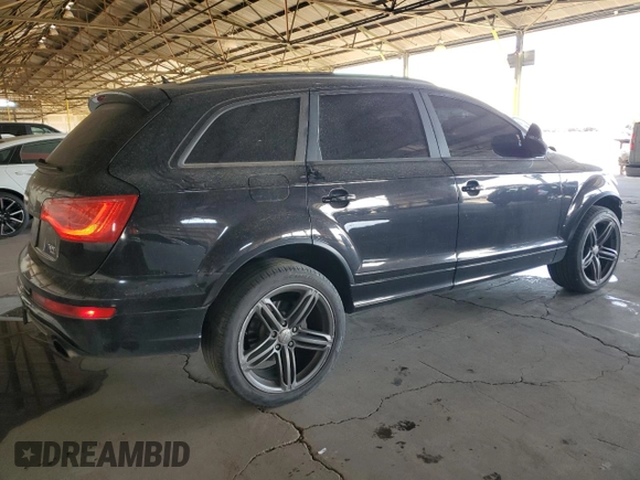 2015 Audi Q7 3.0T S line Prestige with VIN WA1DGAFE4FD028434, listed as a Copart auction lot 45690945 with 132,338 mi miles and Salvage Title. Bid and sale history available at carsss.com. Image 3.