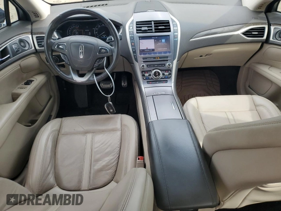 2019 Lincoln MKZ Reserve I with VIN 3LN6L5C92KR632134, listed as a Copart auction lot 54384205 with 71,493 mi miles and Salvage title. Bid and sale history available at DreamBid. Image 8.