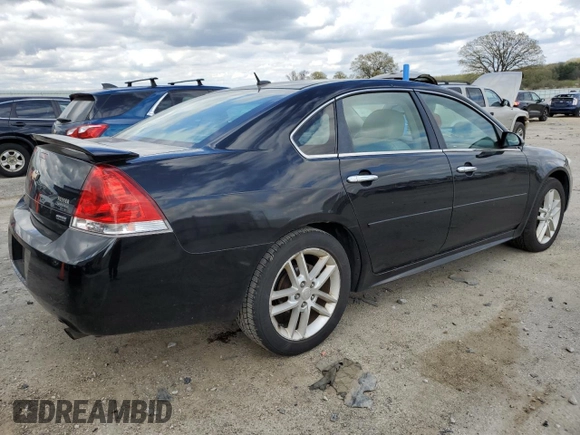 2014 Chevrolet Impala LTZ with VIN 2G1WC5E36E1102764, listed as a Copart auction lot 55279535 with 149,547 mi miles and Non Repairable. Bid and sale history available at DreamBid. Image 3.