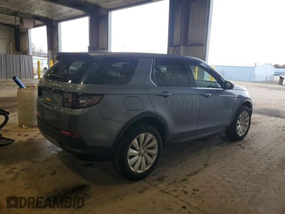 2020 Land Rover Discovery Sport SE with VIN SALCP2FX5LH877932, listed as a Copart auction lot 49281375 with 28,977 mi miles and Salvage Title. Bid and sale history available at DreamBid. Image 3.
