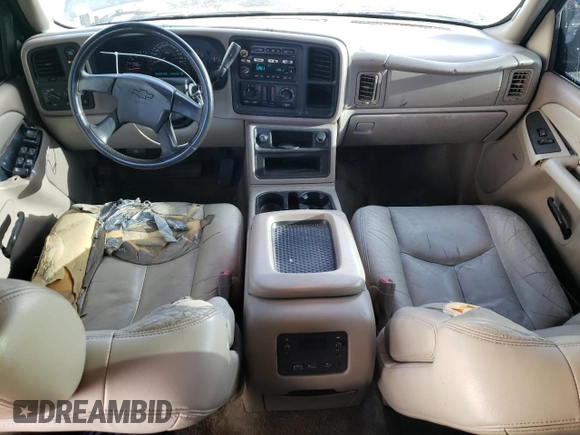 2003 Chevrolet Tahoe Z71 with VIN 1GNEK13TX3R172104, listed as a Copart auction lot 71269504 with 163,168 mi miles and Salvage Title. Bid and sale history available at carsss.com. Image 8.