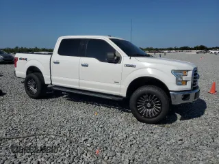 2016 Ford F-150 XLT with VIN 1FTEW1EP3GFC13385, listed as a Copart auction lot 53094115 with 136,272 mi miles and Salvage Title. Bid and sale history available at carsss.com. Image 4.