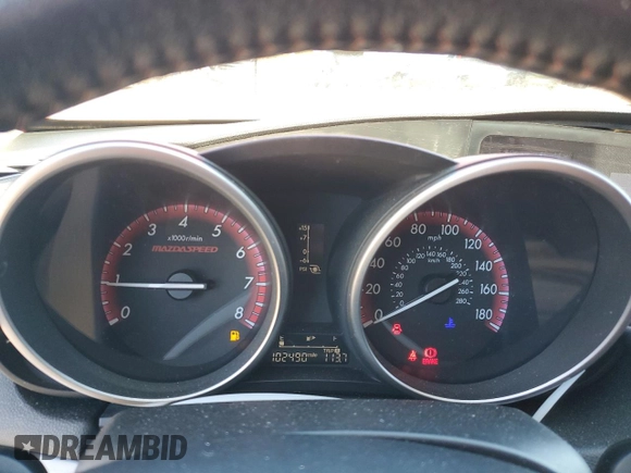 2013 Mazda 3 Mazdaspeed3 Touring with VIN JM1BL1L34D1734135, listed as a Copart auction lot 45232405 with 102,490 mi miles and Salvage Title. Bid and sale history available at DreamBid. Image 9.
