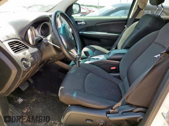2017 Dodge Journey SXT with VIN 3C4PDCBB3HT534837, listed as a Copart auction lot 57795885 with 58,301 mi miles and Salvage title. Bid and sale history available at DreamBid. Image 7.