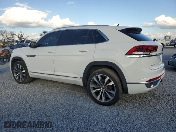 2021 Volkswagen Atlas SEL Premium R-Line with VIN 1V2FE2CA0MC210645, listed as a Copart auction lot 86286854 with Not provided miles and Salvage title. Bid and sale history available at DreamBid. Image 3.