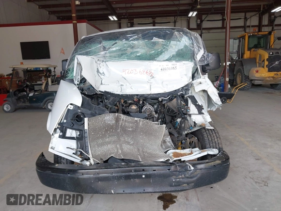 2017 Chevrolet Express Cargo with VIN 1GCWGAFF3H1323763, listed as a IAAI auction lot 42036865 with Not provided miles and . Bid and sale history available at DreamBid. Image 12.