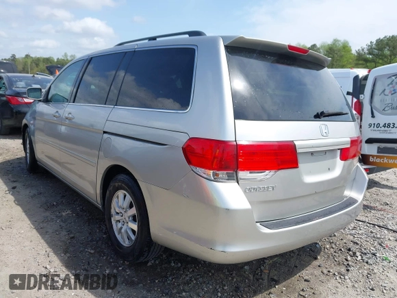 2008 Honda Odyssey EX-L with VIN 5FNRL38668B102716, listed as a IAAI auction lot 41908212 with 221,253 mi miles. Bid and sale history available at carsss.com. Image 3.