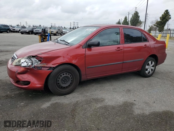 2005 Toyota Corolla CE with VIN 1NXBR32E15Z459056, listed as a Copart auction lot 54561445 with 143,981 mi miles and Salvage Title. Bid and sale history available at DreamBid. Image 1.