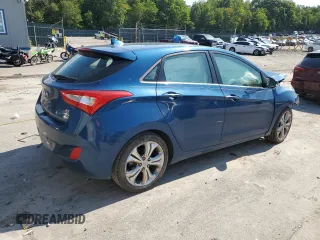 2014 Hyundai Elantra GT with VIN KMHD35LH3EU228450, listed as a Copart auction lot 68091244 with 0 mi miles and Salvage Title. Bid and sale history available at carsss.com. Image 3.