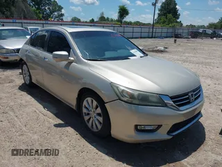 2013 Honda Accord EX z VIN 1HGCR2F78DA272736, wystawiony jako IAAI lot #42190689 z przebiegiem 127 175 mil mil oraz . Historia ofert i sprzedaży dostępna na DreamBid. Obrazek 1.