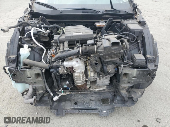 2017 Honda CR-V EX-L with VIN 2HKRW2H88HH640080, listed as a Copart auction lot 54396835 with 54,727 mi miles and Salvage Title. Bid and sale history available at carsss.com. Image 12.