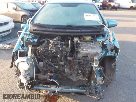 2014 Toyota Prius One with VIN JTDKDTB38E1081501, listed as a IAAI auction lot 41971792 with 96,429 mi miles and . Bid and sale history available at DreamBid. Image 6.