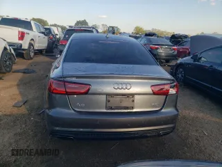 2018 Audi A6 with VIN WAUH3AFC5JN002040, listed as a Copart auction lot 68116023 with 60,134 mi miles and . Bid and sale history available at DreamBid. Image 6.