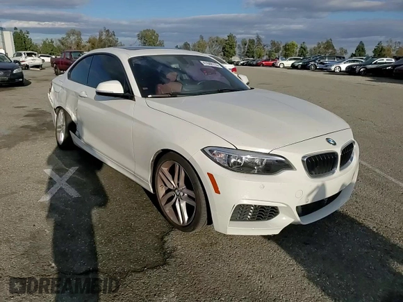 2015 BMW 2 Series 228i with VIN WBA1F9C54FVW98698, listed as a Copart auction lot 47660115 with 91,221 mi miles and Salvage Title. Bid and sale history available at carsss.com. Image 10.