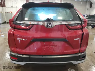 2020 Honda CR-V LX with VIN 5J6RW2H27LL004129, listed as a Copart auction lot 45756895 with 61,374 mi miles and Salvage Title. Bid and sale history available at carsss.com. Image 6.