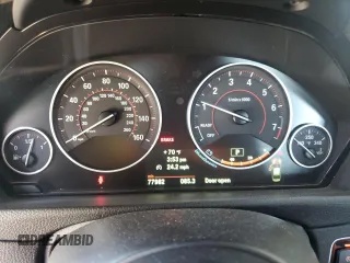2013 BMW 3 Series 328i z VIN WBA3C1C53DF437508, wystawiony jako Copart lot #58210665 z przebiegiem 77 982 mil mil oraz Szkoda całkowita • Salvage title. Historia ofert i sprzedaży dostępna na DreamBid. Obrazek 9.