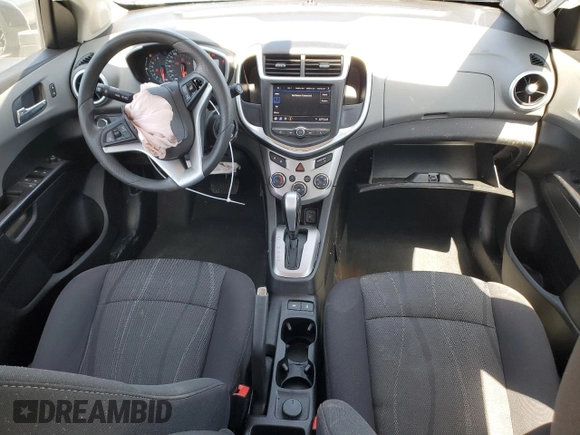 2020 Chevrolet Sonic LT with VIN 1G1JD5SB7L4101000, listed as a Copart auction lot 52336625 with 57,265 mi miles and Salvage title. Bid and sale history available at DreamBid. Image 8.