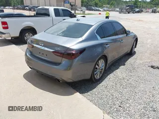 2019 Infiniti Q50 Luxe z VIN JN1EV7APXKM519048, wystawiony jako IAAI lot #42767526 z przebiegiem 99 705 mil mil oraz . Historia ofert i sprzedaży dostępna na DreamBid. Obrazek 4.